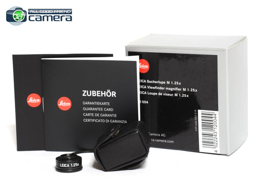 Leica Viewfinder Magnifier M 1.25x 12004 for M Series Cameras *BRAND NEW*