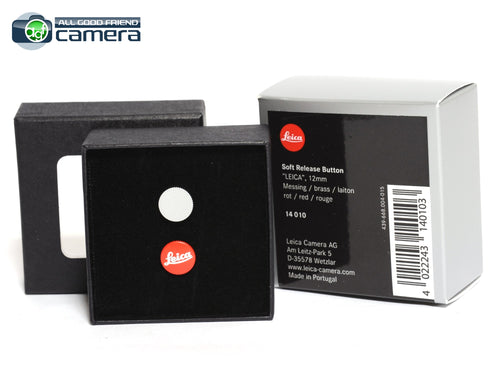 Leica Soft Release Button 12mm Red 14010 for M Series Cameras  *BRAND NEW*