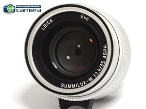 Leica Summilux-M 35mm F/1.4 ASPH. FLE II Lens Silver 11727 *BRAND NEW*