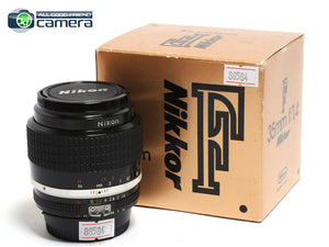 Nikon Nikkor 35mm F/1.4 Ai-S AiS Lens *MINT- in Box*