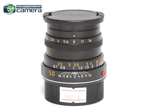 Leica Summicron-M 50mm F/2 E39 Lens Ver.4 Late *EX*