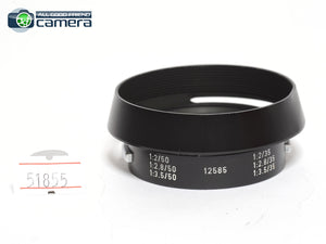 Leica 12585 Metal Lens Hood for Leitz 35mm 50mm Lenses