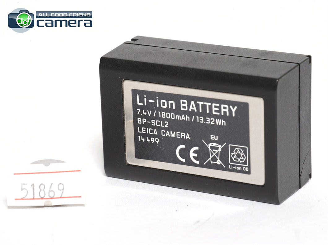 Leica BP-SCL2 Lithium-Ion Battery 14499 for M M-P 240 Monohrom 246 *READ*