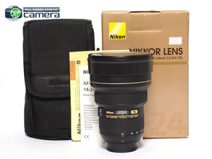 Nikon AF-S Nikkor 14-24mm F/2.8 G ED Lens *MINT- in Box*