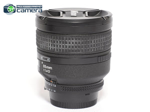 Nikon AF Nikkor 85mm F/1.4 D (IF) Lens *EX+ in Box*