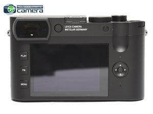 Leica Q2 Monochrom 47.3MP Digital Camera Matte Black 19055 *MINT in Box*
