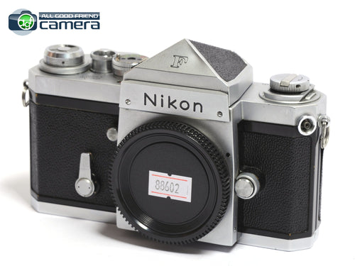 Nikon F Film SLR Camera Silver