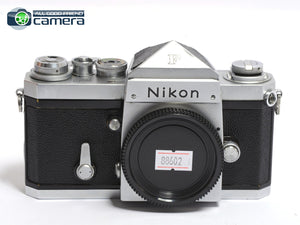 Nikon F Film SLR Camera Silver