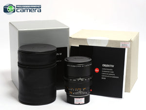 Leica APO-Summicron-M 75mm F/2 ASPH. Lens Black 11637 *MINT- in Box*