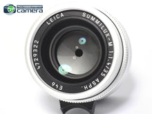 Load image into Gallery viewer, Leica Summilux-M 35mm F/1.4 ASPH. FLE 6Bit Lens Silver 11675 *EX+*