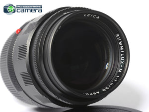 Leica Summilux-M 50mm F/1.4 ASPH. Lens Black Chrome Edition 11688 *MINT- in Box*