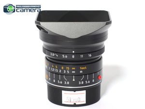 Leica Super-Elmar-M 18mm F/3.8 ASPH. Lens Black 11649 *MINT-*