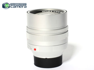 Leica Noctilux-M 50mm F/0.95 ASPH. Lens Silver 11667 *MINT-*