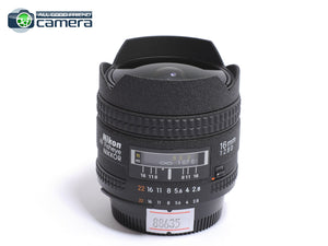 Nikon AF Fisheye-Nikkor 16mm F/2.8 Lens *MINT*