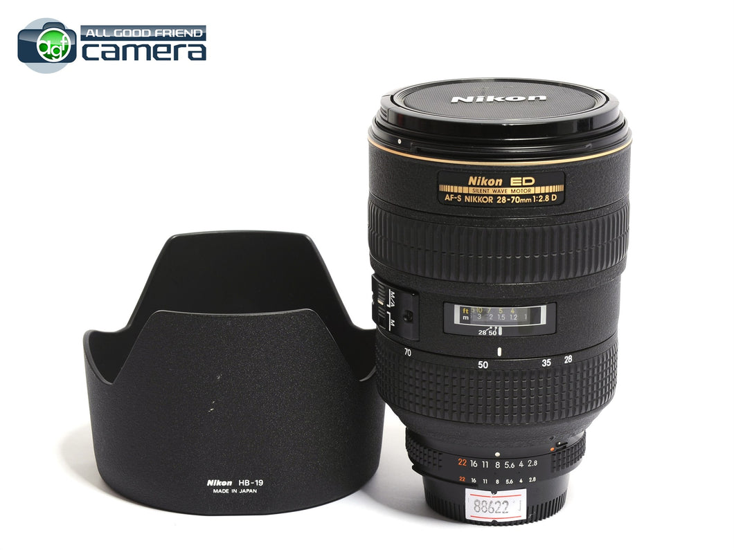 Nikon Nikkor AF-S 28-70mm F/2.8D IF-ED Lens *EX+* – AGFCamera