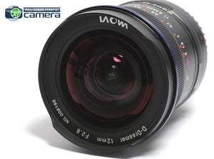 Venus Laowa 12mm F/2.8 Zero-D Canon EF Mount Lens w/Sony E NEX Adapter *MINT-*