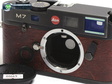 Load image into Gallery viewer, Leica M7 Film Rangefinder 0.72 Camera Black Ostrich Leather