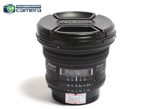 Nikon AF Nikkor 18mm F/2.8 D Lens