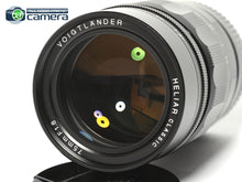 Load image into Gallery viewer, Voigtlander Heliar Classic 75mm F/1.8 VM Lens Leica M-Mount *EX+*