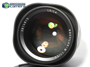 Leica Noctilux-M 50mm F/1.0 E60 Lens Version 4 *EX in Box*