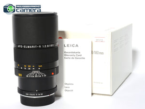 Leica APO-Elmarit-R 180mm F/2.8 E67 ROM Lens 11273 *MINT- in Box*