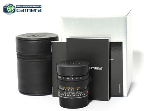 Leica APO-Summicron-M 35mm F/2 ASPH. Lens Black 11699 *MINT- in Box*
