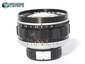 Canon 50mm F/0.95 Lens Converted to Leica M Mount