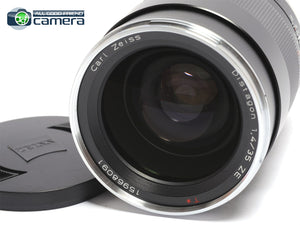 Zeiss Distagon 35mm F/1.4 T* ZE Lens Canon EF Mount *MINT*