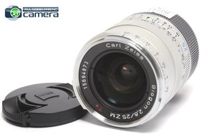 Zeiss Biogon 25mm F/2.8 ZM Lens Silver Leica M Mount *MINT in Box*
