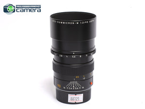 Leica APO-Summicron-M 90mm F/2 ASPH. E55 Lens 11884 *EX+*
