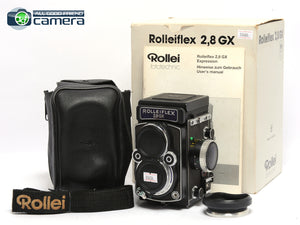 Rolleiflex 2.8GX Expression TLR Camera w/Planar 80mm Lens *MINT- in Box*