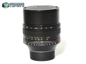 Leica Noctilux-M 50mm F/0.95 ASPH. Lens Black 11602 *MINT-*