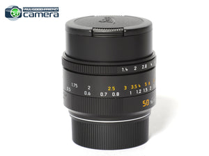 Leica Summilux-M 50mm F/1.4 ASPH. Lens Black 2023 Version 11728 *BRAND NEW*