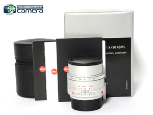 Leica Summilux-M 50mm F/1.4 ASPH. Lens Silver 2023 Version 11729 *BRAND NEW*
