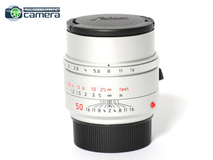 Leica Summilux-M 50mm F/1.4 ASPH. Lens Silver 2023 Version 11729 *BRAND NEW*
