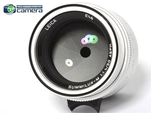 Leica Summilux-M 50mm F/1.4 ASPH. II Lens Silver 11729 *BRAND NEW*