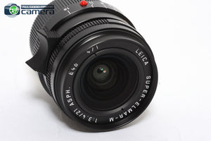 Leica Super-Elmar-M 21mm F/3.4 ASPH. Lens  Black 11145 *BRAND NEW*