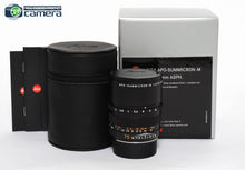 Load image into Gallery viewer, Leica APO-Summicron-M 75mm F/2 ASPH. Lens Black 11637 *BRAND NEW*