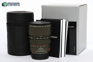 Leica APO-Summicron-M 90mm F/2 ASPH. Lens Edition 'Safari' Lens 11705 *BRAND NEW*