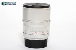Leica APO-Summicron-M 75mm F/2 ASPH. Lens Silver Ltd. Edition 11701 *BRAND NEW*